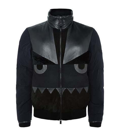 fendi monster bomber|Fendi official website.